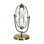Blown Vintage Hourglass Sand Clock 5 Minute - 60 Minute Folk Art Style