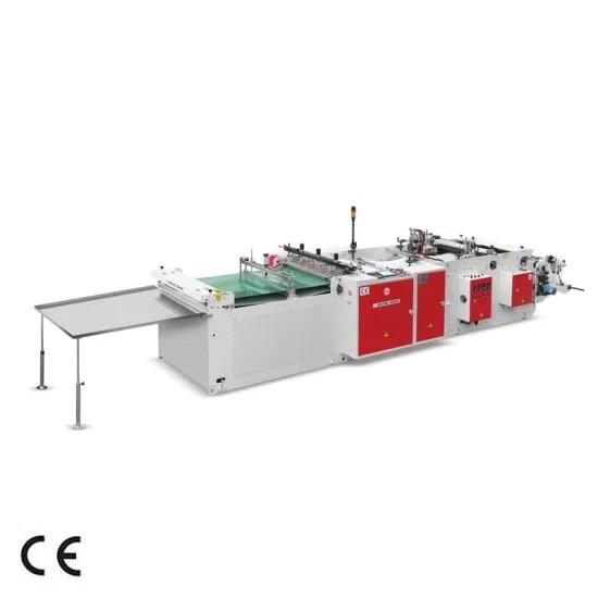 Resin Packing Bottom Sealing Bag Making Machine 80pcs/min With Flying Knife Cold