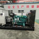 Water Cooled Method 250 kva 200kw Industrial Electric Diesel Genset by Baudouin