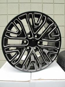 Wholesale Yukon Sierra Suv Black Milled GMC Replica Wheels 5906 B 22&quot; from china suppliers