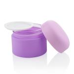 Cosmetic Packaging 15/20/30/50/100g Body Cream Matte Purple Cosmetic Cream Glass