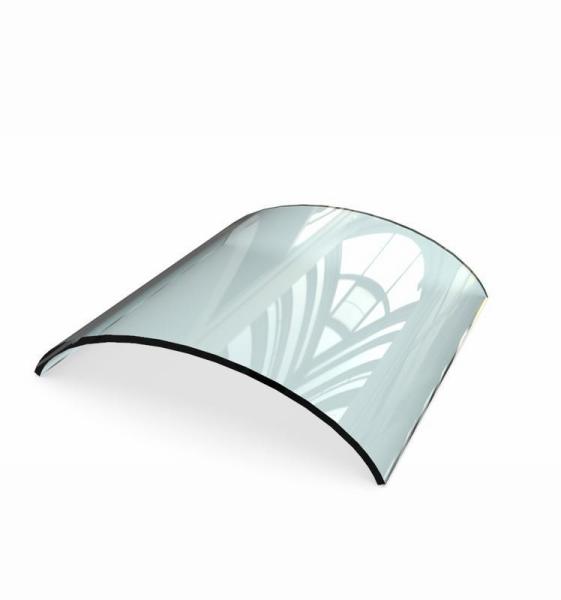 Industrial Hall Glass Balustrade Full Solution for Curved Tempered Safety Glass