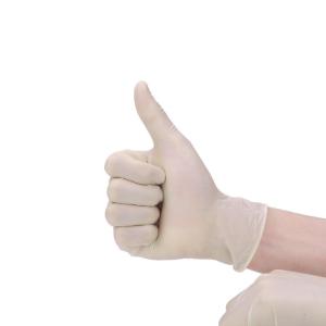 Wholesale Natural Rubber 8.5 Powder Free Latex Exam Gloves from china suppliers