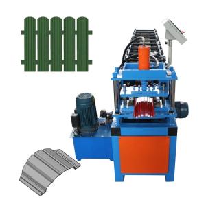 Wholesale Touchscreen 105 Dura Metal Palisade Fence Roll Forming Machine Automated from china suppliers