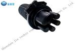 1 In 4 Out FTTX 48 Core Fiber Optic Splice Closure Outdoor 125μm