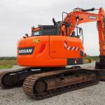 Used Doosan Dx235lcr Excavator 1.05m3 Bucket Capacity Few Working Hours Made in