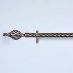 Fashionable Interior Decorative Curtain Hardware Iron Curtain Rod With