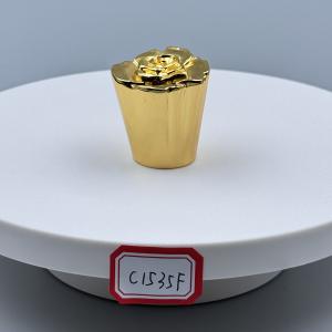 Wholesale High-Grade Metal Zinc Alloy Zamak Perfume Caps for Customizable and Elegant Fragrance Packaging from china suppliers