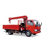 Chinese Brand Straight Arm Lorry Crane 4 Ton Hydraulic Telescopic Boom Truck