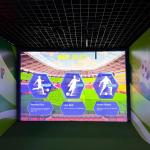 Interactive Ar Football Simulator Indoor Soccer Equipment For Kids And Adults