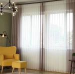 Elegant light control dreamlike curtain grey Shangri la blind vertical with