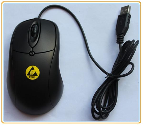 Durable Plastic Antistatic USB Type Wired ESD Mouse