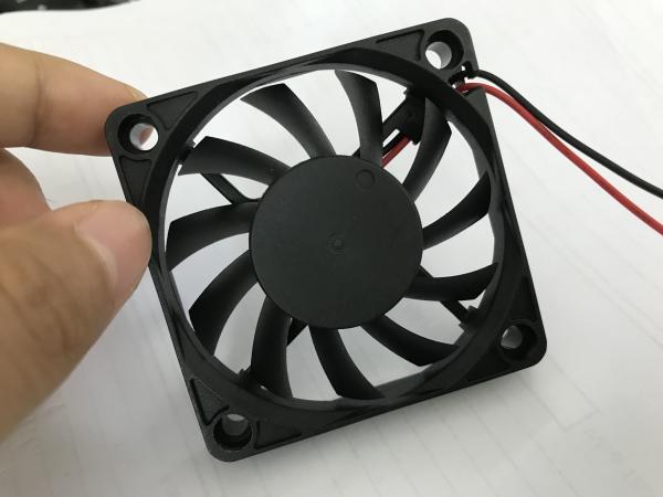Small Radiator DC Axial Fans 5v Sleeve Bearing PBT Housing Material 60 X 60 X