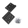 Buy cheap Detachable Slim Aluminum Glass Door Hinge For Lift Off Flag Type Metal Doors from wholesalers
