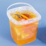 0.5kg Clear Plastic Leak Proof Milk Tea Water Bottles