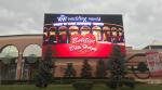 SMD1921 P4 LED Outdoor Advertising Screens , LED Video Wall Panels 1/8 Drive