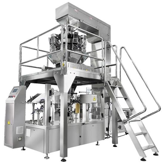 SUS304 Industrial Edible Salt Granule Packaging Machine Automatic Small Granule
