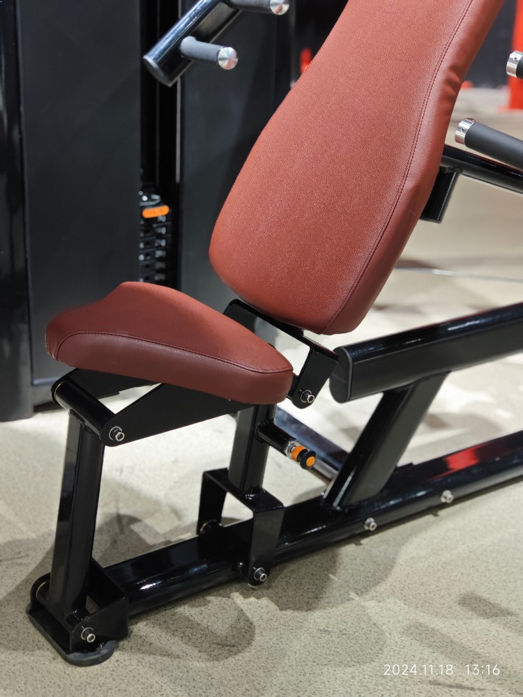 Commercial Indoor Fitness Equipment: Pin-Loaded Multi-Press Machine for Bodybuilding and Chest & Shoulder Workout