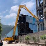 Pc300 Excavator Long Boom Arm Excavator Demolition With Breaker And Powerful