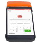 1 DDR3 Memory 3G Mobile POS Terminal with 5.5'' HD Screen and Built-In Thermal