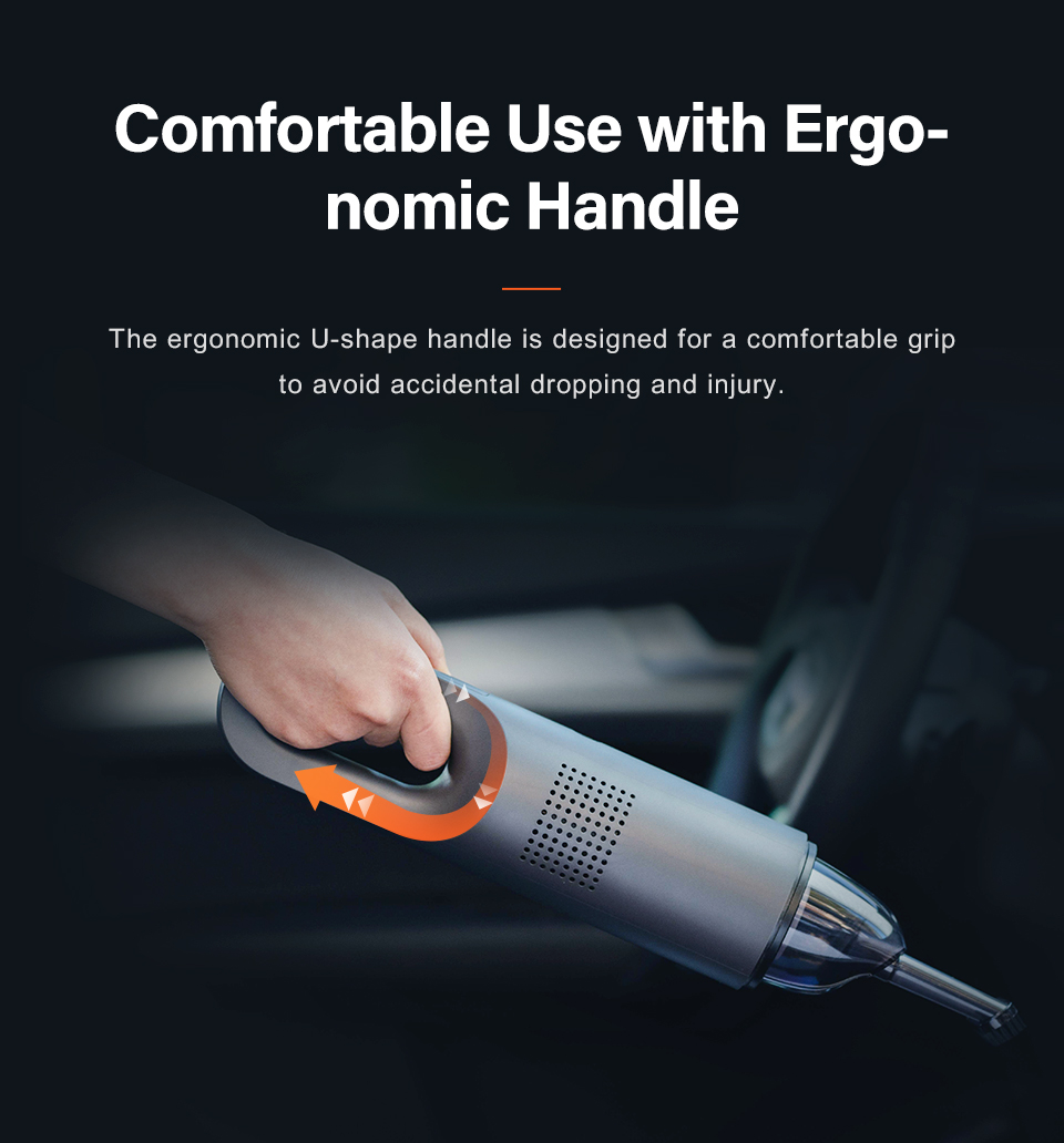 70MAI Vacuum Cleaner 70MAI Handheld Mini Auto Portable Wireless Car Vacuum Cleaner
