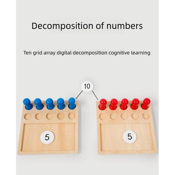 Cpc Ce En71 Digital Addition Subtraction Early Education Cards Preschool Math Enlightenment Teaching Aids