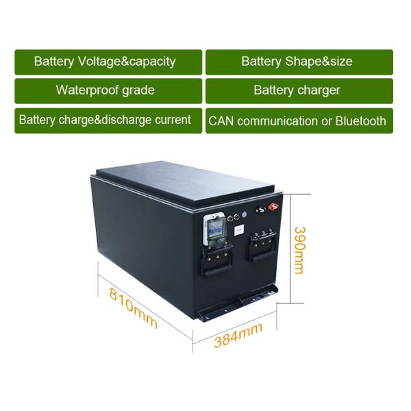 Refrigerated Truck Lifepo4 Lifepo4 Lithium Battery 200ah 400ah 48v