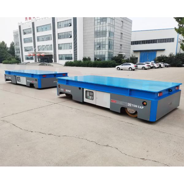 35Ton Trackless Transfer Cart Hydraulic Steering For Automobile Mold