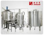 Industrial 3 Phase /380V Large Scale Brewery Equipment 10kL Output / Brew