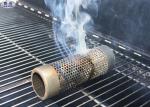 Round Perforated Pellet Tube Smoker Customized Wire Diameter For BBQ
