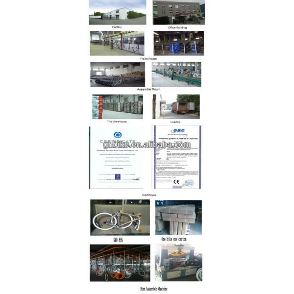 CPSC Certificate 20 Inch Red Color Folding Frame Foldable Bicycle with 26*2.125 Tires