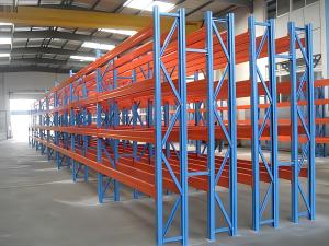 Wholesale Customized Blue And Orange Steel Pallet Racking Warehouse Industrial Storage Heavy Duty Shelf from china suppliers