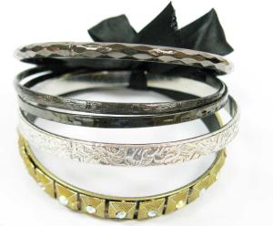 Wholesale metal bangle set from china suppliers