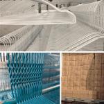 Wear Resistance Clothes Drying Hanger , Dry Cleaning Shops / Hotels Ss Cloth