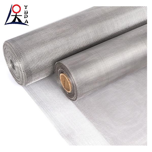 Ultra Fine Woven Stainless Steel Mesh Screen Filter 304 316 Plain Weave Mesh
