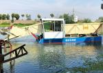 10 Cubic Meters 88kw Eco Harvester Aquatic Weed Harvester For River Waterweed