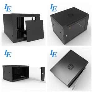 Wholesale SPCC Server Wall Mounted Rack Cabinet 450mm / 600mm Depth Assembled from china suppliers