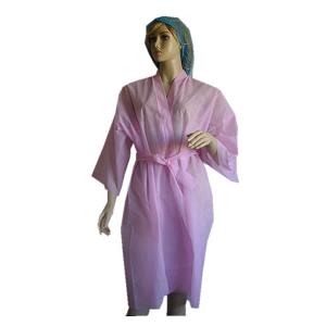 Wholesale Pp Nonwoven XXXL Disposable Protective Gowns Bath Robe Kimono from china suppliers