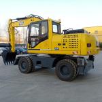 Durability Wheeled Mini Excavator 85kw Hydraulic Wheel Excavator