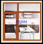 Double Layer Aluminium Windows And Doors For Commercial Buildings Hollow Glass