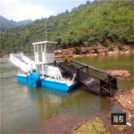 Head Dredging Brand Aquatic Weed Harvester Boat With Big Capacity For River Herb