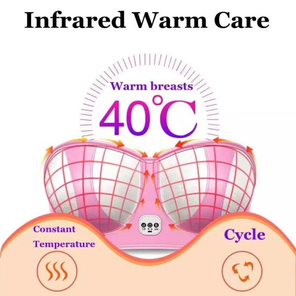 Electric Breast Massage Bra For Breast Development And Elasticity Restoration