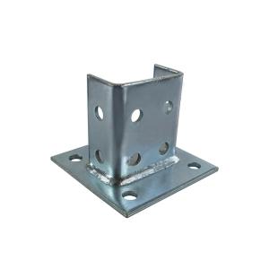 Wholesale Unistrut 90 Degree Angle Strut Bracket Perforated Unistrut C Channel from china suppliers