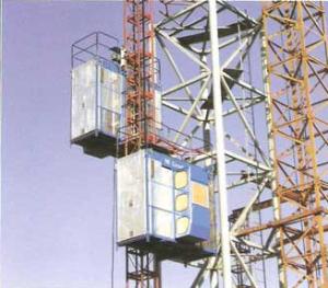 Wholesale Custom Material Cage Hoist Construction Passenger Elevator 3.2 x 1.5 x 2.5 m from china suppliers