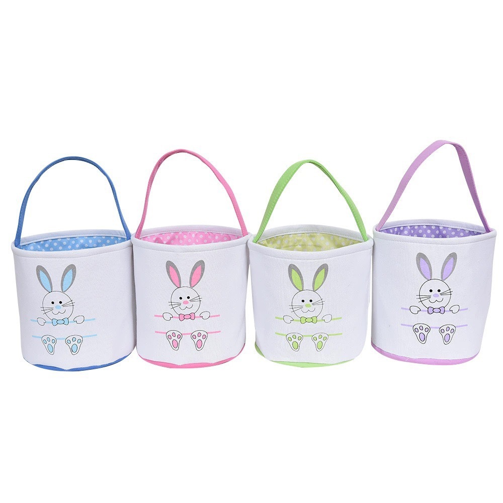 Customizable Sublimation Easter Canvas Tote Bag DIY Printable Blank Canvas Bag