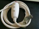 Professional Senior Citizens Nurse Call Cable RCA Monaural Plug With Button