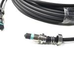 Outdoor waterproof 24 fibre OM4 MPO MTP Connector Patch Cable