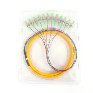 Wholesale ST MU 12 Core FC APC Fiber Optic Patch Cord For FTTX Network from china suppliers