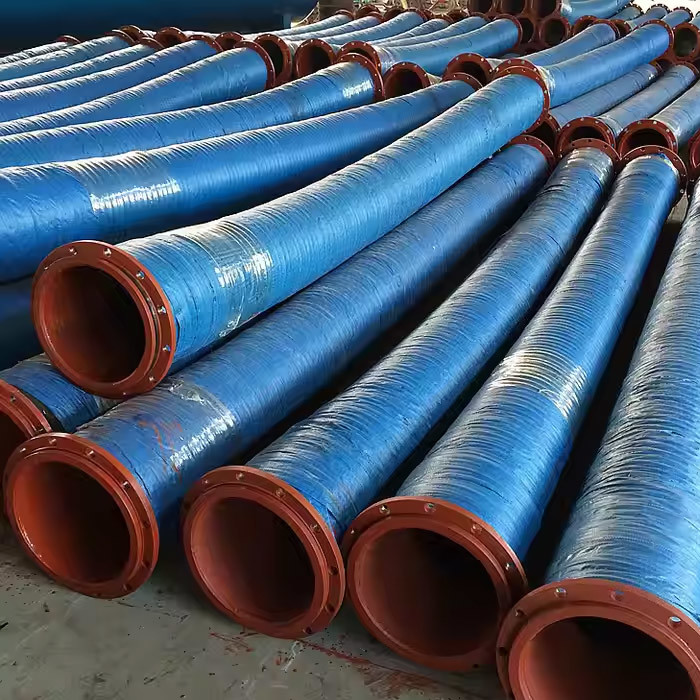 Flexible Mud Rubber Slurry Grout Dredge Suction Hose 1/2 Inch