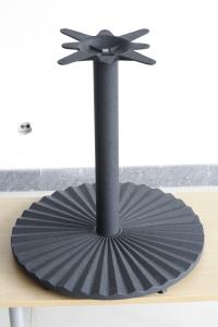 Wholesale Restaurant Furniture Round Metal Table Base 28&quot; Height Powder Coat Finish from china suppliers